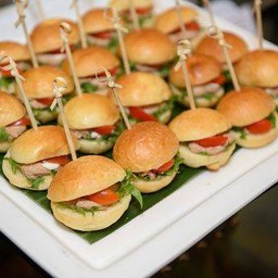 มินิเบอร์เกอร์ 3 ชิ้น