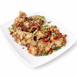 ปูนิ่มทอดคั่วพริกเกลือ (Best Seller)