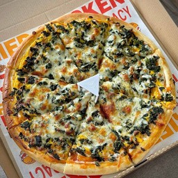 พิซซ่าผักโขมชีส (ผักโขม+ชีส)