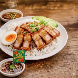 ข้าวหมูแดง&เกี๊ยวหมูByครัวล่ำซำ