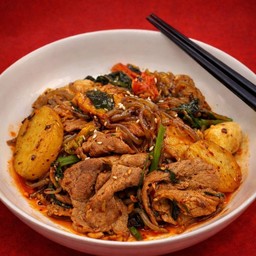 M หม่าล่าผัดแห้งชุดหมู Mala Xiang Gua Pork Set