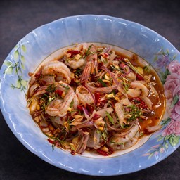 กุ้งพล่า