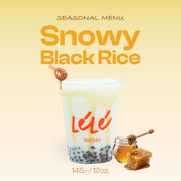Snowy Black Rice