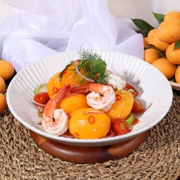 ยำมะยงชิดกุ้งสด