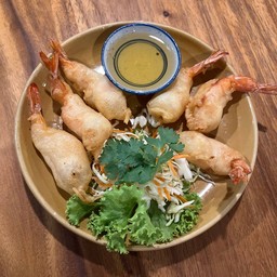 กุ้งชุบแป้งทอด