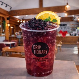 มัลเบอร์รี่โซดาพร้อมเนื้อ