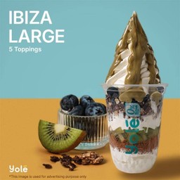Yolé IBIZA Large (5 Topppings)