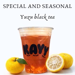 Iced Yuzu Black Tea ( D )