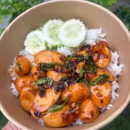 กะเพราไส้กรอก