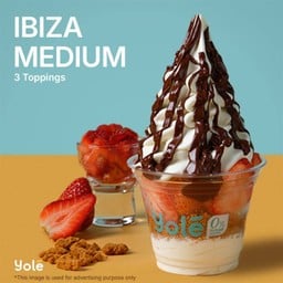 Yolé IBIZA Medium (3 Toppings)