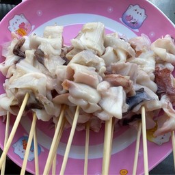 ปลาหมึกย่าง