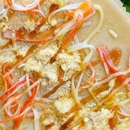 เครปบุฟเฟ่ต์ไส้ทะลักพับไม่ได้ สามชัย