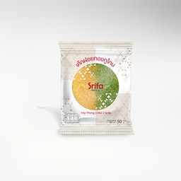 เค้กฝอยทองทูโทน 50 กรัม