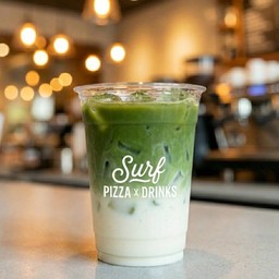 ชาเขียวลาเต้ เย็น