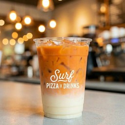 ชาไทยลาเต้ เย็น