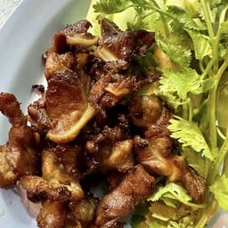 แหนมกระดูกอ่อนทอด