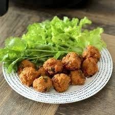 ลาบหมูทอด