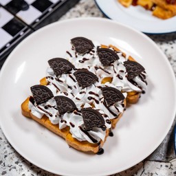 ขนมปัง วิปครีม+โอริโอ้