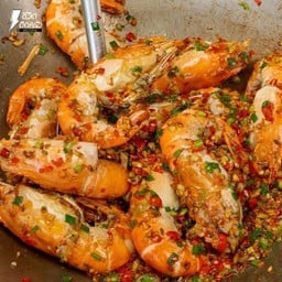 กุ้งแม่น้ำจัมโบ้ขั้วเกลือพริก