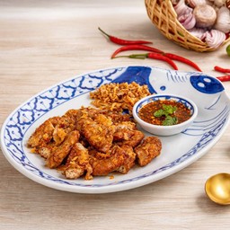 ไส้อ่อนทอดน้ำปลา