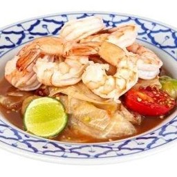 ตำหลวงพระบางกุ้งสุก