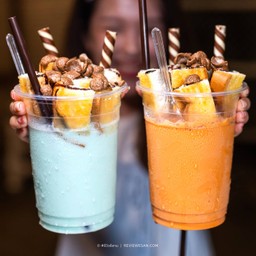 ปังเย็น นมชมพู