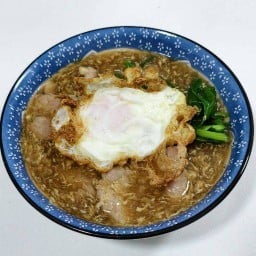 ราดหน้า&กาแฟ(ปกติ)หรือไร้น้ำตาล