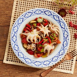 ตำปลาหมึก