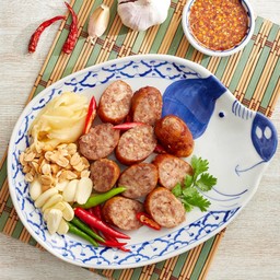 ไส้กรอกอีสานทอด