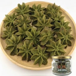 คุกกี้เนยคลาสสิค รสมัทฉะ | ไม่มีถั่วเหลือง กลูเตนฟรี วีแกน เจ | ~72ก