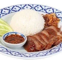 ข้าวคอหมูย่าง