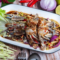 ยำปูม้า