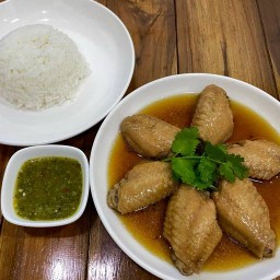 ไก่นุ่มต้มน้ำปลา