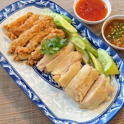 เสน่ห์ไก่ต้มไก่ทอดจาน