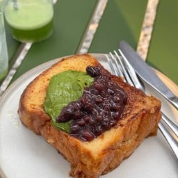 Matcha Cream Red Bean (French Taost)