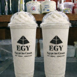 นมสดปั่น