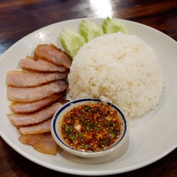 ข้าวคอหมูย่าง