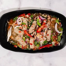 ยำวุ้นเส้น หมูสับ-หมูยอ