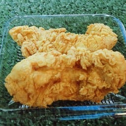 ข้าวไก่ทอด+เฟรนช์ฟราย กินทู๊กกกกวัน