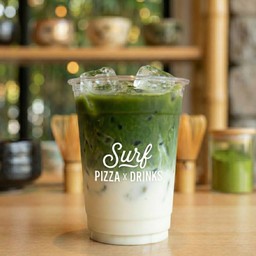 มัทฉะลาเต้เย็น