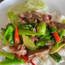 คะน้าเครื่องใน