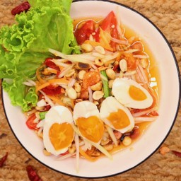 ตำไทยไข่เค็ม