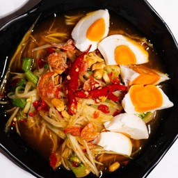 ตำไทยไข่เค็ม