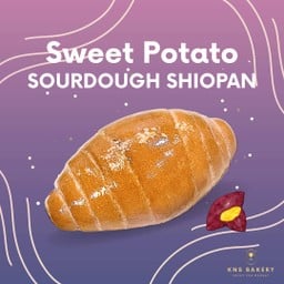 ขนมปังชิโอะปังซาวโดว์ไส้มันหวาน