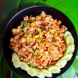 ข้าวผัดไข่หมูสับ
