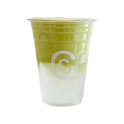 Matcha coconut soft cream