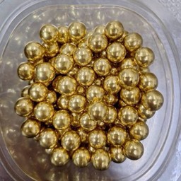 Letter Topping Gold Multi Pearl