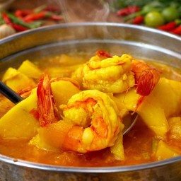 แกงเหลืองกุ้ง