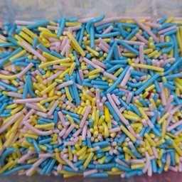 Letter Topping Pastel Sprinkle