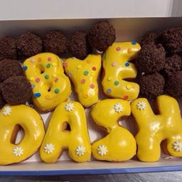 Letter S Yellow